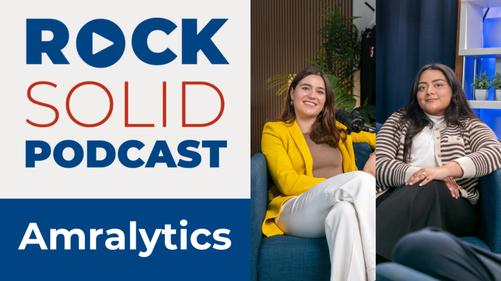 Amralytics founders Arantza Garcia Delfin and Femke Munting